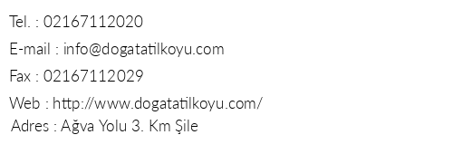 Doa Tatil Ky telefon numaralar, faks, e-mail, posta adresi ve iletiim bilgileri